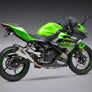 NINJA 400 18-23/Z400 ALPHA T Stainless Slip-On Exhaust, w/ Stainless Muffler