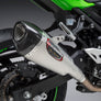 NINJA 400 18-23/Z400 ALPHA T Stainless Slip-On Exhaust, w/ Stainless Muffler