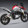G310 R/GS 18-24 Race R-77 Stainless Full Exhaust, w/ Stainless Muffler
