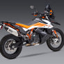 790/890 Adventure 19-23 / 22-23 Norden 901 RS-4 Stainless Slip-On Exhaust, w/ Stainless Muffler