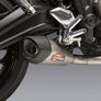 TRIDENT 21-23 / 22 TIGER SPORT 660 Race AT2 Stainless Full Exhaust, w/ Stainless Muffler