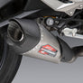 STREET TRIPLE 18-23 AT2 Stainless Slip-On Exhaust, w/ Stainless Muffler