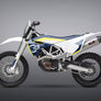 HUSQ 701/KTM 690 R Race R-77 Stainless Slip-On Exhaust, w/ Stainless Muffler