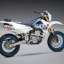 DR-Z400S/SM 00-24 RS-2 Stainless Full Exhaust, w/ Aluminum Muffler