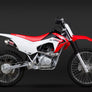CRF125F 14-18 RS-2 Stainless Full Exhaust, w/ Carbon Fiber Muffler