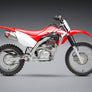 CRF125F 19-25 RS-9T Stainless Full Exhaust, w/ Stainless Muffler