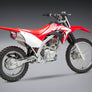 CRF125F 19-25 RS-9T Stainless Full Exhaust, w/ Stainless Muffler