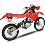 XR650L 93-25 RS-2 Stainless Slip-On Exhaust, w/ Stainless Muffler