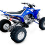 YFZ450 04-09 RS-2 Stainless Full Exhaust, w/ Aluminum Muffler