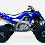 RAPTOR 700/R 06-14 RS-2 Stainless Full Exhaust, w/ Aluminum Muffler