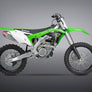 KX250F 17-20 RS-4 Stainless Full Exhaust, w/ Aluminum Muffler