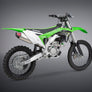 KX250F 17-20 RS-4 Stainless Full Exhaust, w/ Aluminum Muffler