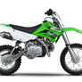 KLX110/L 02-24/SUZ DR-Z110 03-05 RS-2 Stainless Full Exhaust, w/ Carbon Fiber Muffler