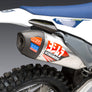 KTM/HUSQ 250/350 19-22 / GAS GAS MC 250F RS-12 Stainless Full Exhaust, w/ Aluminum Muffler