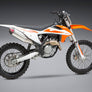 KTM/HUSQ 250/350 19-22 RS-4 Stainless Slip-On Exhaust, w/ Aluminum Muffler