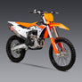 KTM 450SX-F FE 22-24 / Husqv FC450 RE 22-24 RS-12 Titanium Full Exhaust, w/ Titanium Muffler