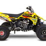 LT-R450 06-10 RS-5 Stainless Full Exhaust, w/ Aluminum Muffler