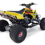 LT-R450 06-10 RS-5 Stainless Full Exhaust, w/ Aluminum Muffler