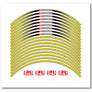 17 inch Wheel Rim Sticker Type-A