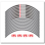 17 inch Wheel Rim Sticker Type-A