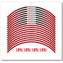 17 inch Wheel Rim Sticker Type-A