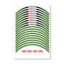 12 inch Wheel Rim Sticker Type-A