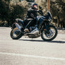 Africa Twin 20-25 RS-12 Stainless Slip-On Exhaust, w/ Stainless Muffler