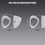 ALPHA / ALPHA T REPLACEMENT END CAP KIT 2-1/2" FLARED