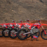 CRF450R/RX 2021-2024 / CRF450R-S 2023-2024 RS12 Stainless Slip-On Exhaust, w/ Stainless Muffler