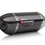 GSX-R600/750 11-24 ALPHA Stainless Slip-On Exhaust, w/ Carbon Fiber Muffler