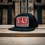 Team Snapback Trucker Hat Black