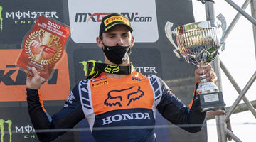 Red plate stays with Gajser after another podium performance