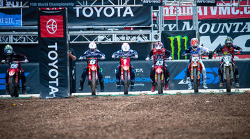 Sexton Podiums as Supercross Returns from Unprecedented Layoff