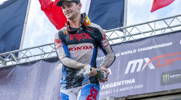 Gajser starts off season with solid podium in Argentina