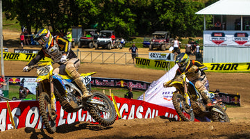 Team Twisted Tea Suzuki' Anstie 11th place at Spring Creek MX