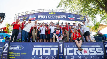 Fireworks for Honda HRC Progressive at RedBud MX
