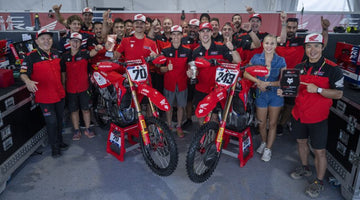 Double Honda HRC podium as Gajser and Fernandez delight the Chinese fans