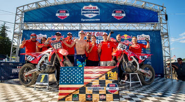 Team Honda HRC Dominates Unadilla MX, Winning Both Classes