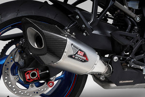 GSX-S1000GT 2022-25 R-11Sq Stainless Slip-on Exhaust w/ Satin Muffler