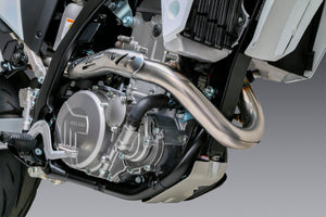 DR-Z4 S/SM 2025 Race RS-12 Stainless Full Exhaust, w/ Stainless Muffler