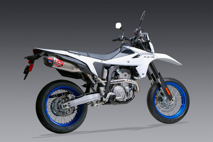 DR-Z4 S/SM 2025 Race RS-12 Stainless Full Exhaust, w/ Stainless Muffler