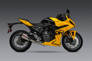 GSX-8S/R/T/TT 23-25 AT2 Stainless Full Exhaust, w/ Stainless Muffler