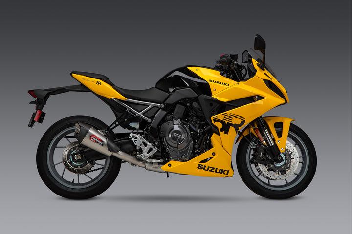 GSX-8S/R/T/TT 23-25 AT2 Stainless Full Exhaust, w/ Stainless Muffler
