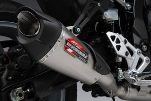 GSX-8S/R/T/TT 23-25 AT2 Stainless Full Exhaust, w/ Stainless Muffler