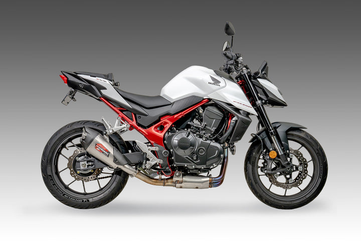 CB750 2025 AT2 Stainless Slip-On Exhaust, w/ Stainless Muffler