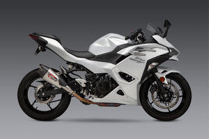 NINJA 500/400 / Z500/400 18-24 AT2 Stainless Slip-On Exhaust, w/ Stainless Muffler
