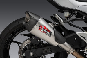NINJA 500/400 / Z500/400 18-24 AT2 Stainless Slip-On Exhaust, w/ Stainless Muffler