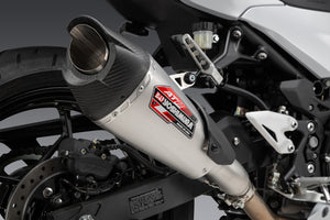 NINJA 500/400 / Z500/400 18-24 AT2 Stainless Slip-On Exhaust, w/ Stainless Muffler
