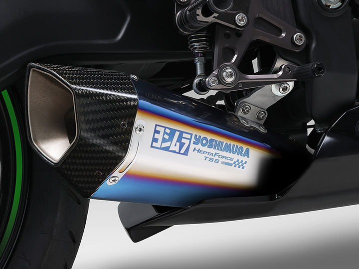 ZX4R 23-25/ZX-25R 21-23 RACE HEPTA FORCE TITANIUM BLUE FULL EXHAUST