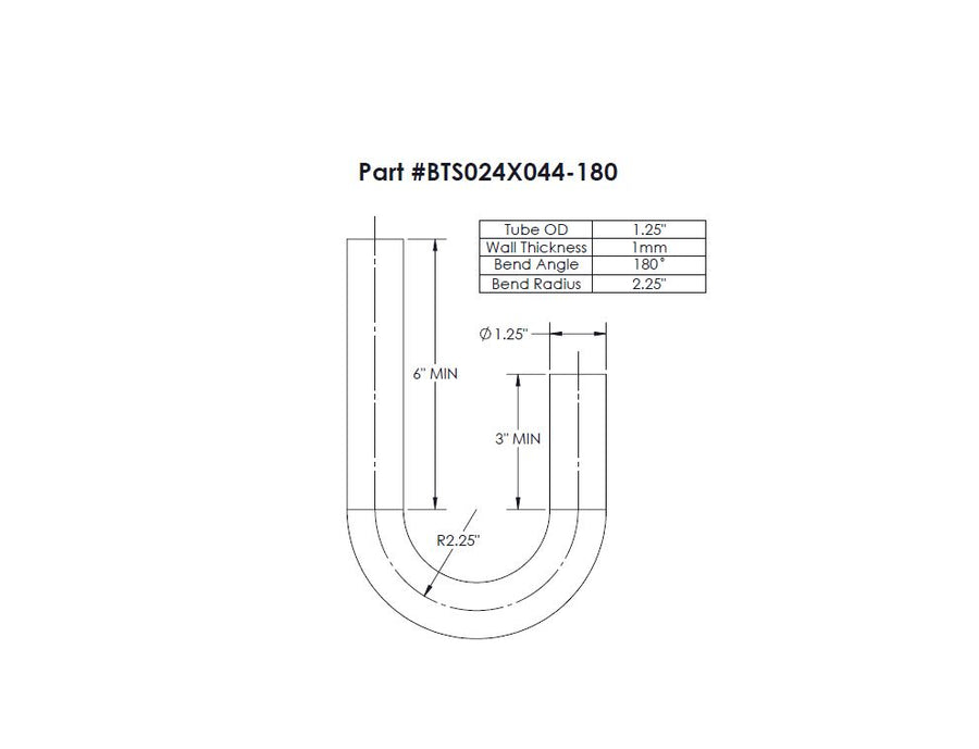 Builder Series 180 Degree Bends